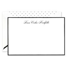Personalized Note Cards Embossed Card Fine Stationery Personalized Note Cards Embossed